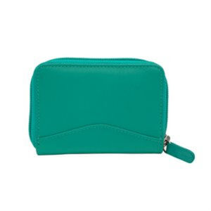 New GENUINE Leather Credit Card Accordian Wallet